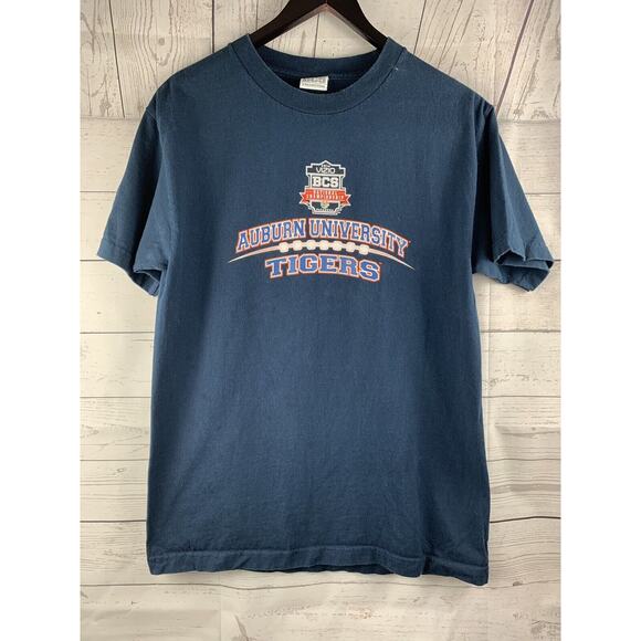 Auburn Tigers Football 2014 BCS National Championship‎ Adult Medium Navy T-shirt - Picture 1 of 5